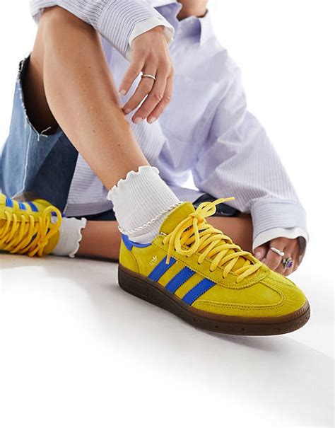 Blauwe, gele adidas Spezial online kopen 